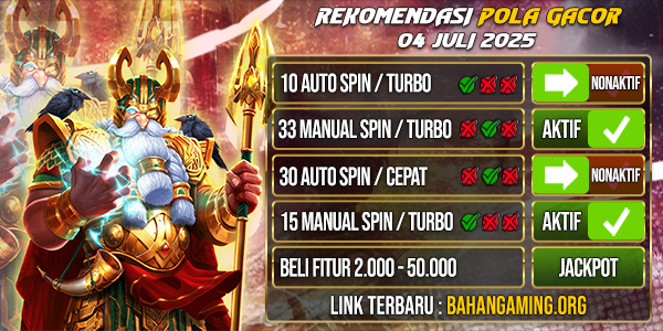 Bahantoto | Pola Gacor Hari Ini